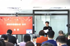 金颂会长出席深圳市保健协会2022年第一次理事会，发表致辞